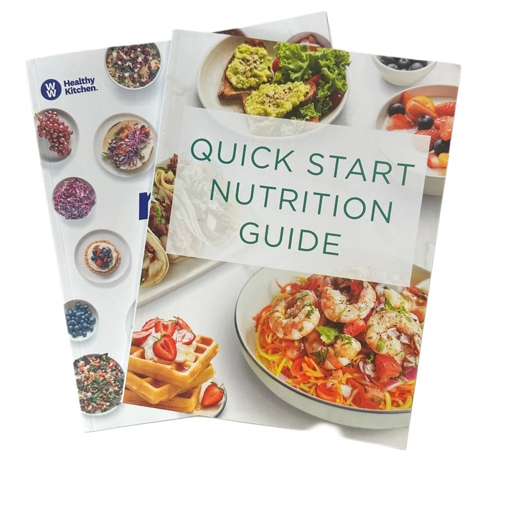 Weight watchers program guide and cookbooks